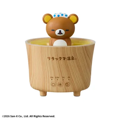 ルームライト加湿器　リラックマ温泉　正面