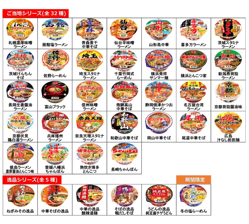 凄麺一覧