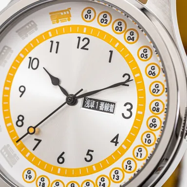 『東京メトロ』公式ライセンス商品_銀座線_モデル_腕時計写真8