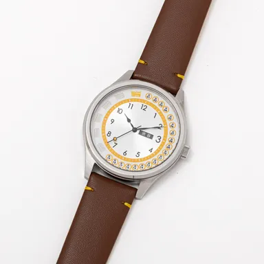 『東京メトロ』公式ライセンス商品_銀座線_モデル_腕時計写真1