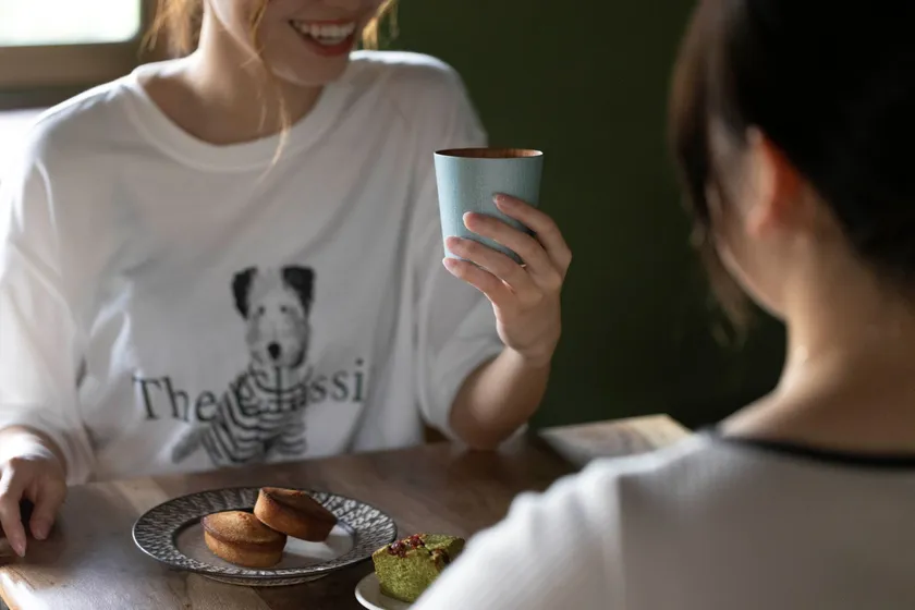 うつろいカップの使用イメージ