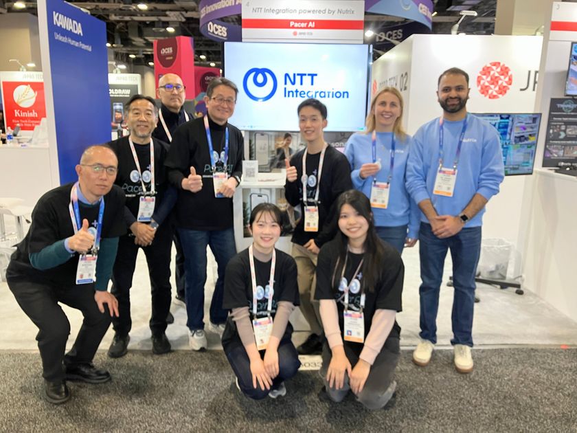 NTTインテグレーション、ラスベガスで開催の
テクノロジーイベント「CES」に出展　
～AIウェルネスエージェントアプリ「Pacer AI」を出展～