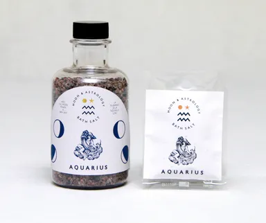 MOON ＆ ASTROLOGY BATH SALT (400g/30g)