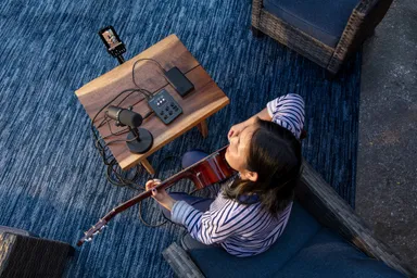 『GO:MIXER STUDIO』 使用イメージ(弾き語り)