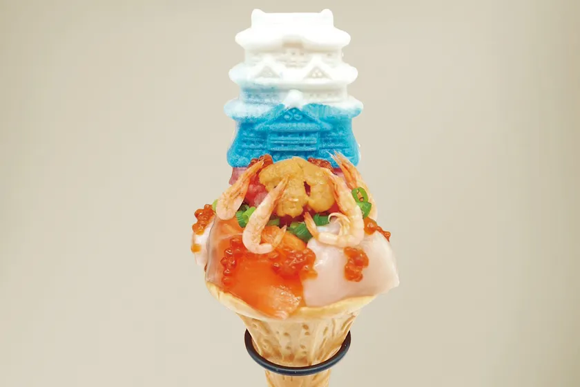 そふとろクリーム 熱海城下町一望 1,200円