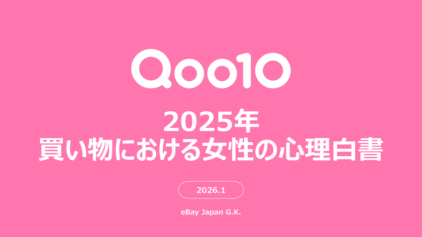 Qoo10「2025年買い物における女性の心理白書」発表。
“ロジカル買い”の実態や物を買うときの判断基準、情報収集の仕方、
コスメ・スキンケアの予算、ECモールでレビューを見る人の割合等が明らかに！