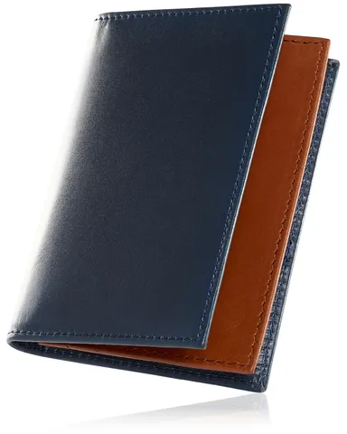 ネイビー＆ブラウン