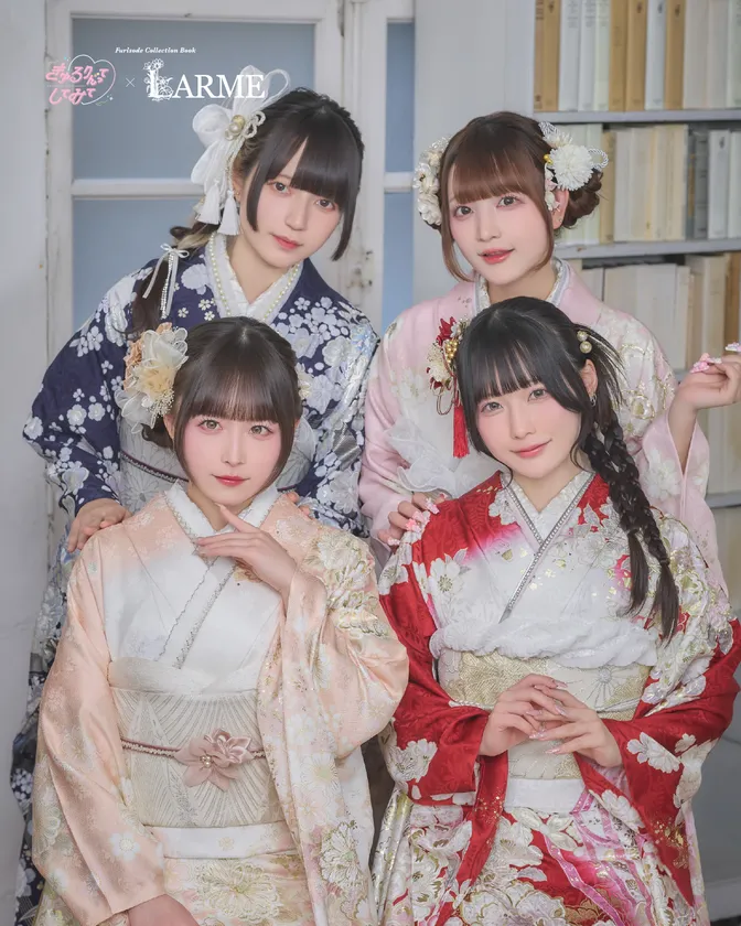 ラインナップには大人っぽい古典柄の振袖も