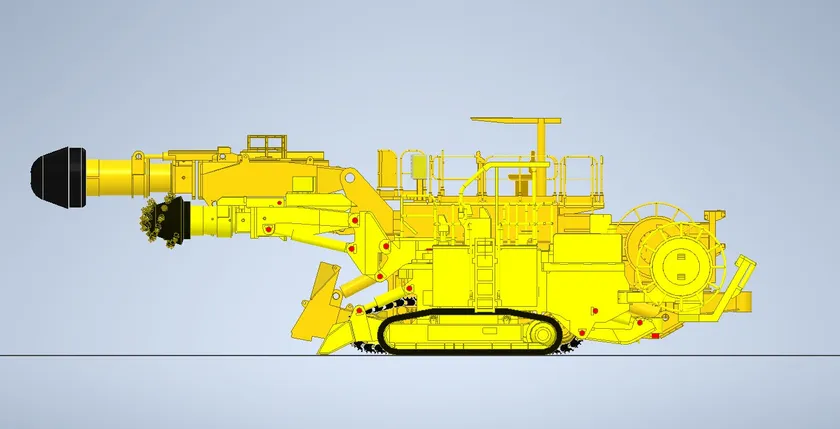 図1:AI-ロードヘッダ大きさ比較(手前MRH-S200i 奥SLB-300Si)