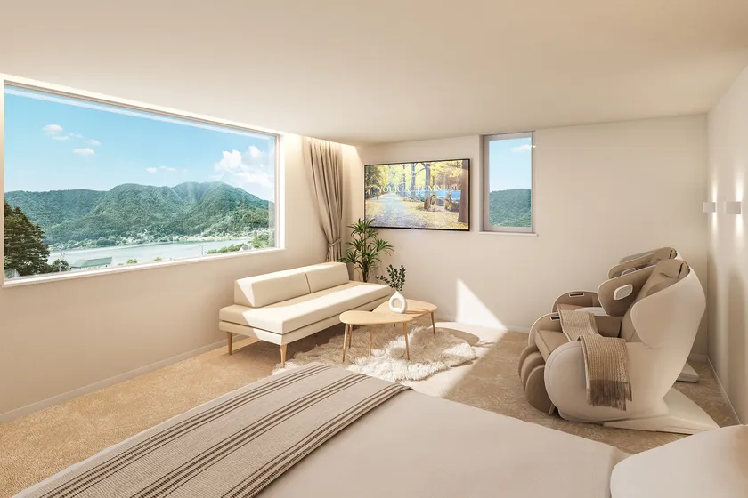 湖畔の隠れ家 totonoco ベッドルーム