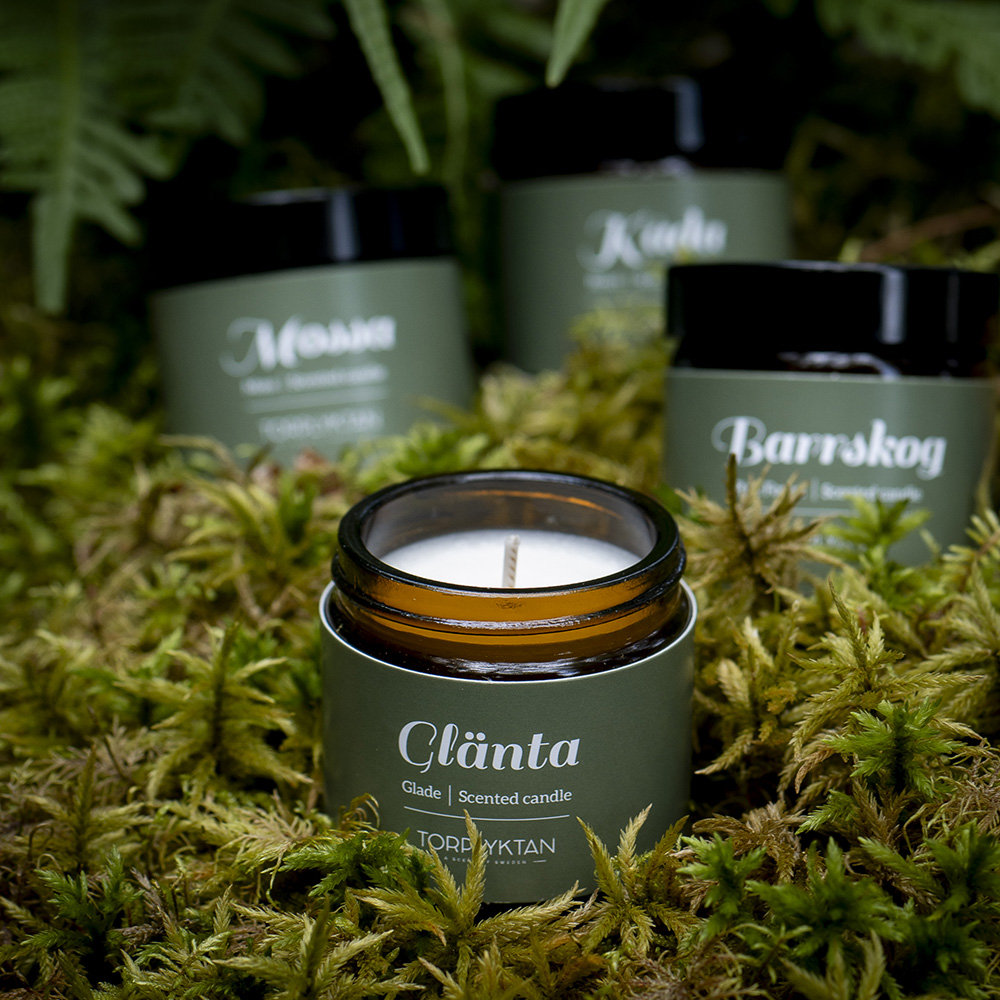日本初上陸！北欧の森の香りを楽しむ アロマキャンドル【全部試せる4