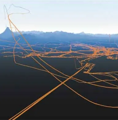 石川氏製作　地上絵