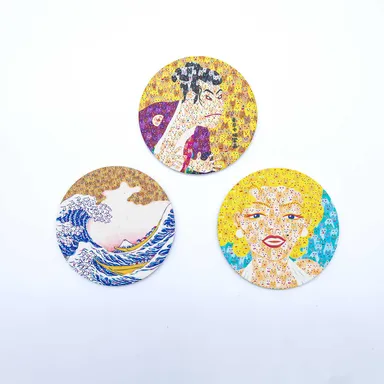 9_美濃焼コースターねこだらけシリーズ-イチオシ