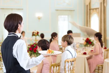 専属スタッフがおもてなし