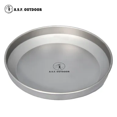 チタン製皿 20cm 深皿