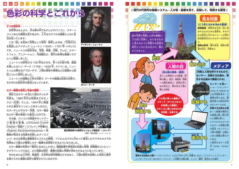 ずかん「色」(技術評論社) はじめに