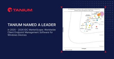 TANIUM NAMED A LEADER
