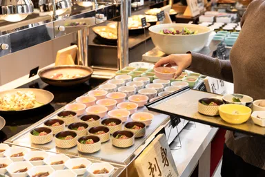 [朝食]京会席ブッフェ