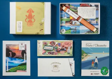 能登の小木いかプレミアムギフトバコ　セット内容