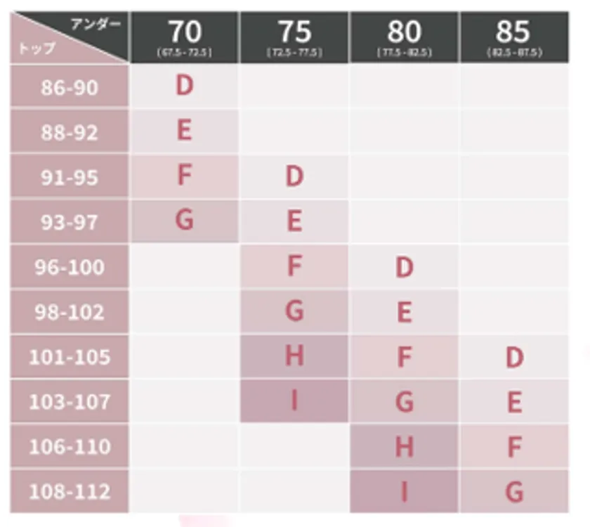 サイズ表