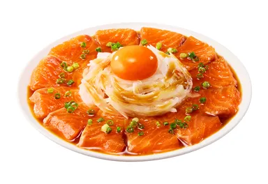 調理例(カンジャンサーモン)