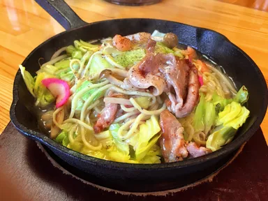 阿波豚あんかけ焼そば1