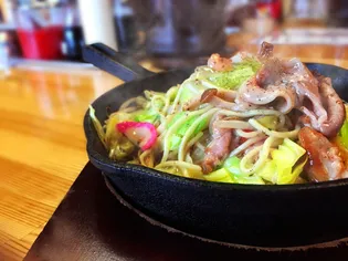 阿波豚あんかけ焼そば2