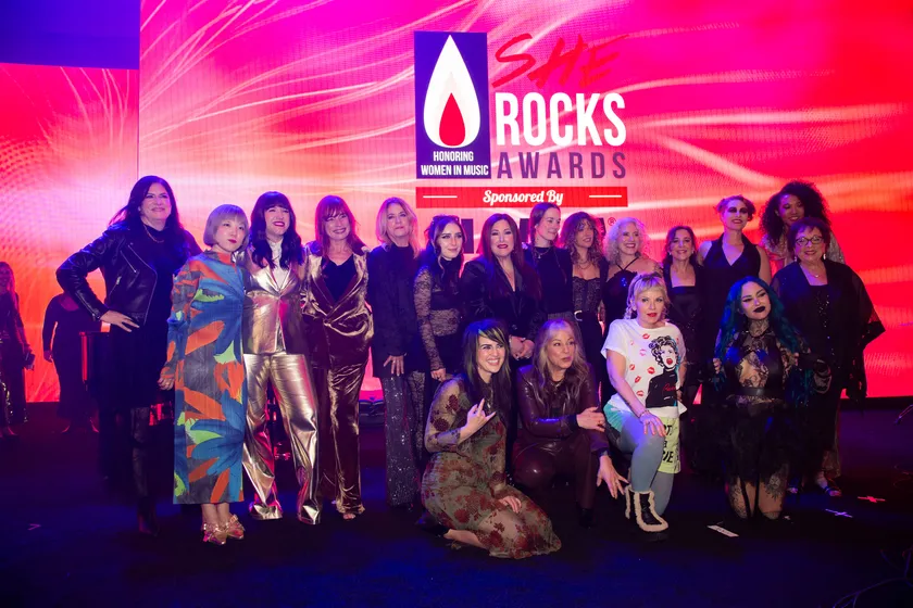 第14回「She Rocks Awards」の受賞者、関係者