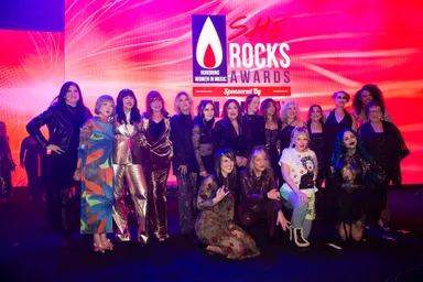 第14回「She Rocks Awards」の受賞者、関係者