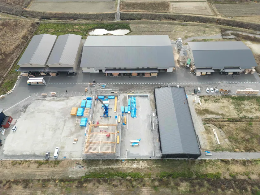 丹波篠山工場 全景(既存・新規エリア)