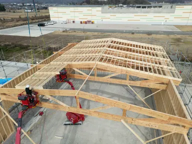 丹波篠山工場 第3期工事 加工棟(1)