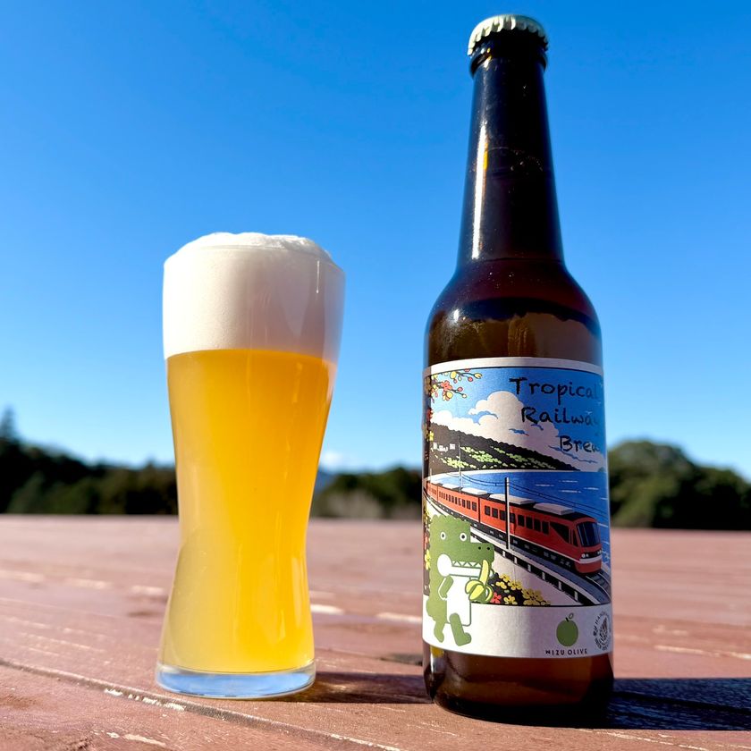 サステナブルクラフトビール『Tropical Railway Brew』誕生
　熱川バナナワニ園×伊豆急×反射炉ビヤ 共同開発