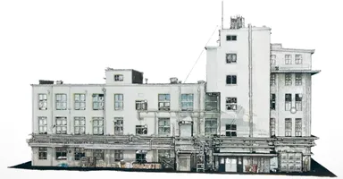 旧2号館の点群アーカイブ画像