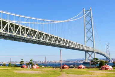 道の駅あわじからの景色
