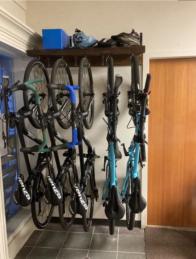 ペダルを外し、詰めて収納