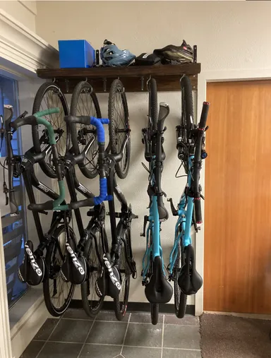 ペダルを外し、詰めて収納