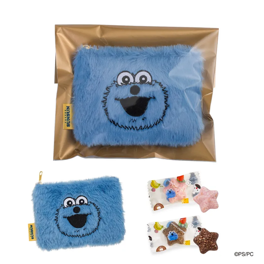 松風屋 『フェイスポーチ(パペットスンスン)』