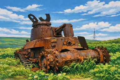 占守島の戦車