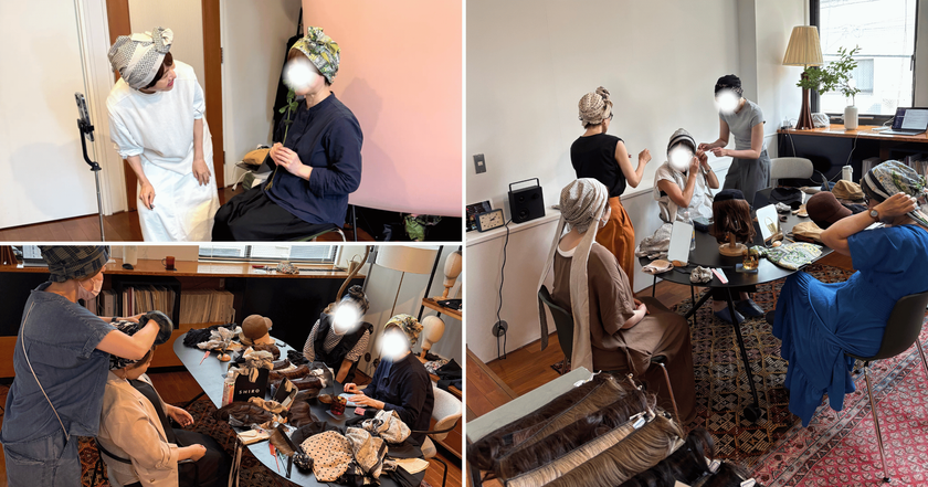 「自分に似合う」を見つける時間　
医療用ウィッグとハットの試着会が30回を突破しました