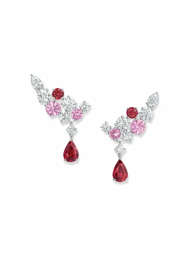 スパークリングクラスター・イヤリング