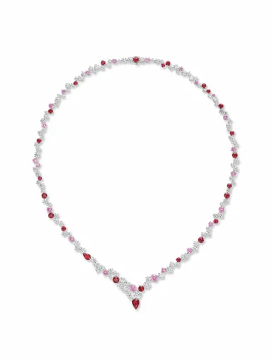 スパークリングクラスター・ネックレス