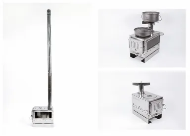 『MAKIng STOVE』の天板部分はメスティンを同時に2個載せられます