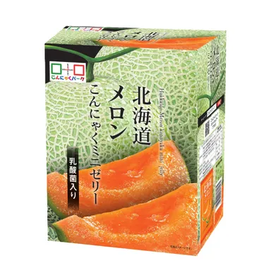 フルーツBOX北海道メロンこんにゃくミニゼリー
