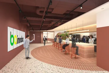 「innoba川崎」完成予想イメージ　エントランスホール