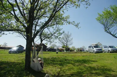 チェアハンモック　使用イメージ