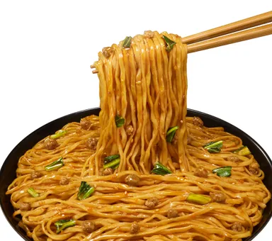 【調理例】マルちゃん正麺　カップ　汁なし担々麺