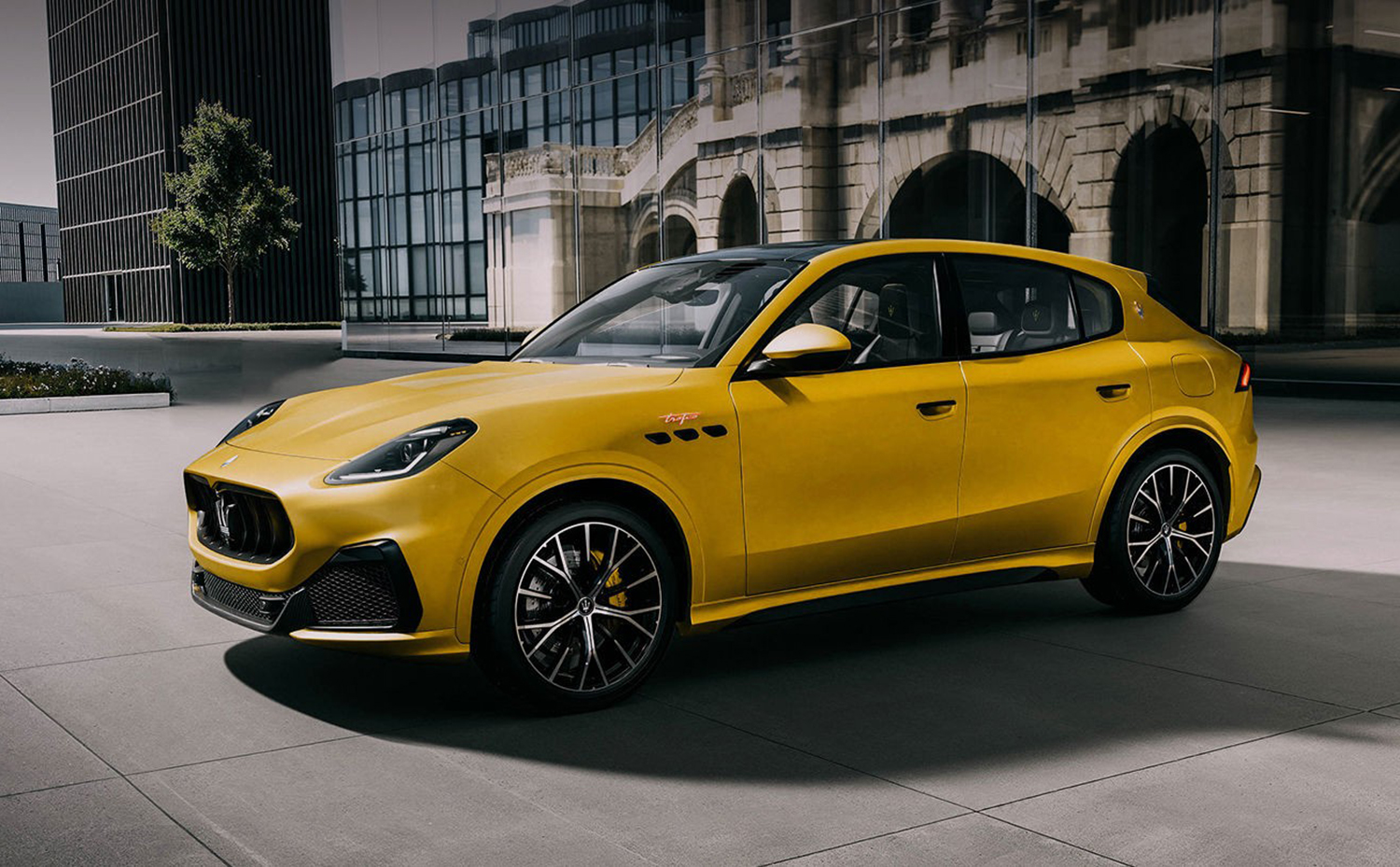 Maserati ロゴ ブランドマーク