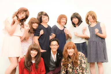 女装ビジネスセミナー　卒業集合写真