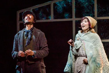 2012年「音のいない世界で」より、首藤康之、松たか子