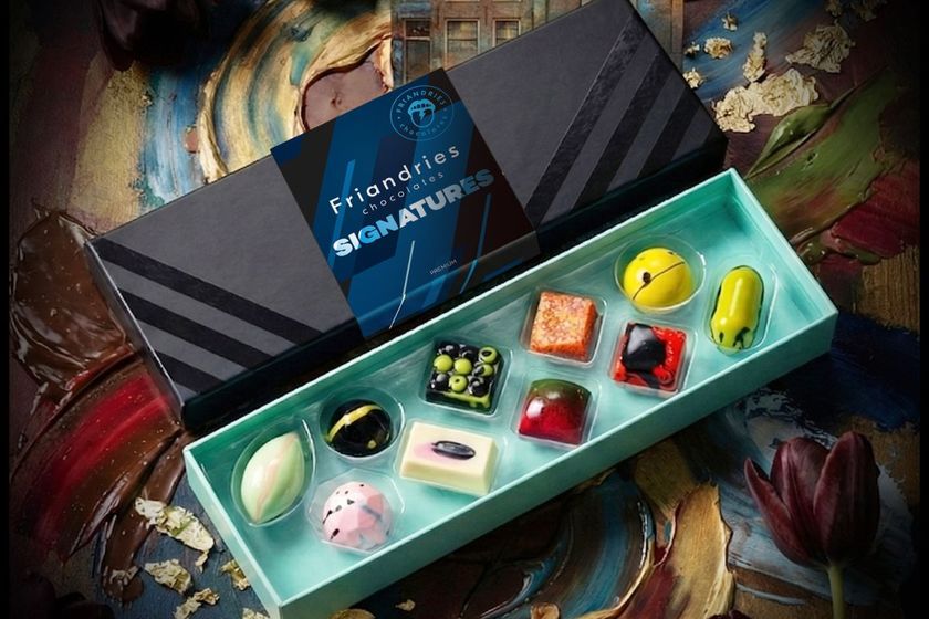 ＜新商品＞味覚で描くアートチョコレート　
「Friandries(フリアンドリース)」日本初上陸